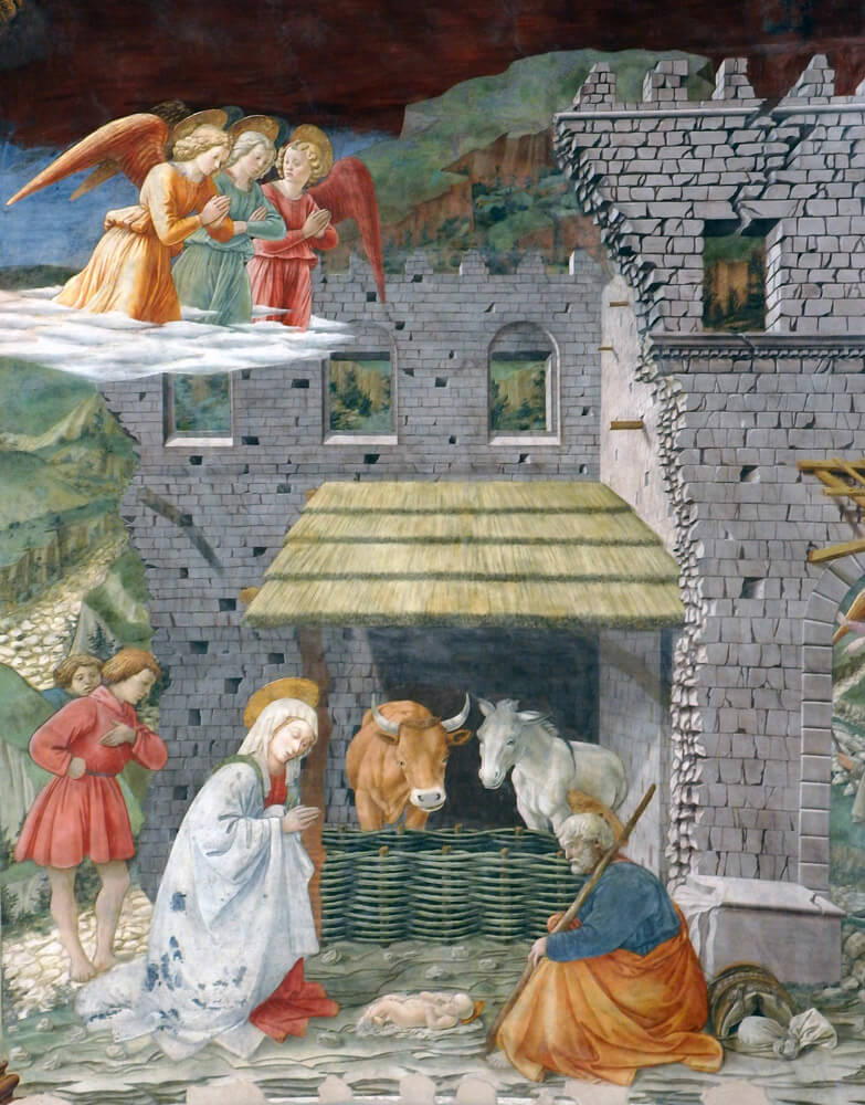 Fresco: Nativity