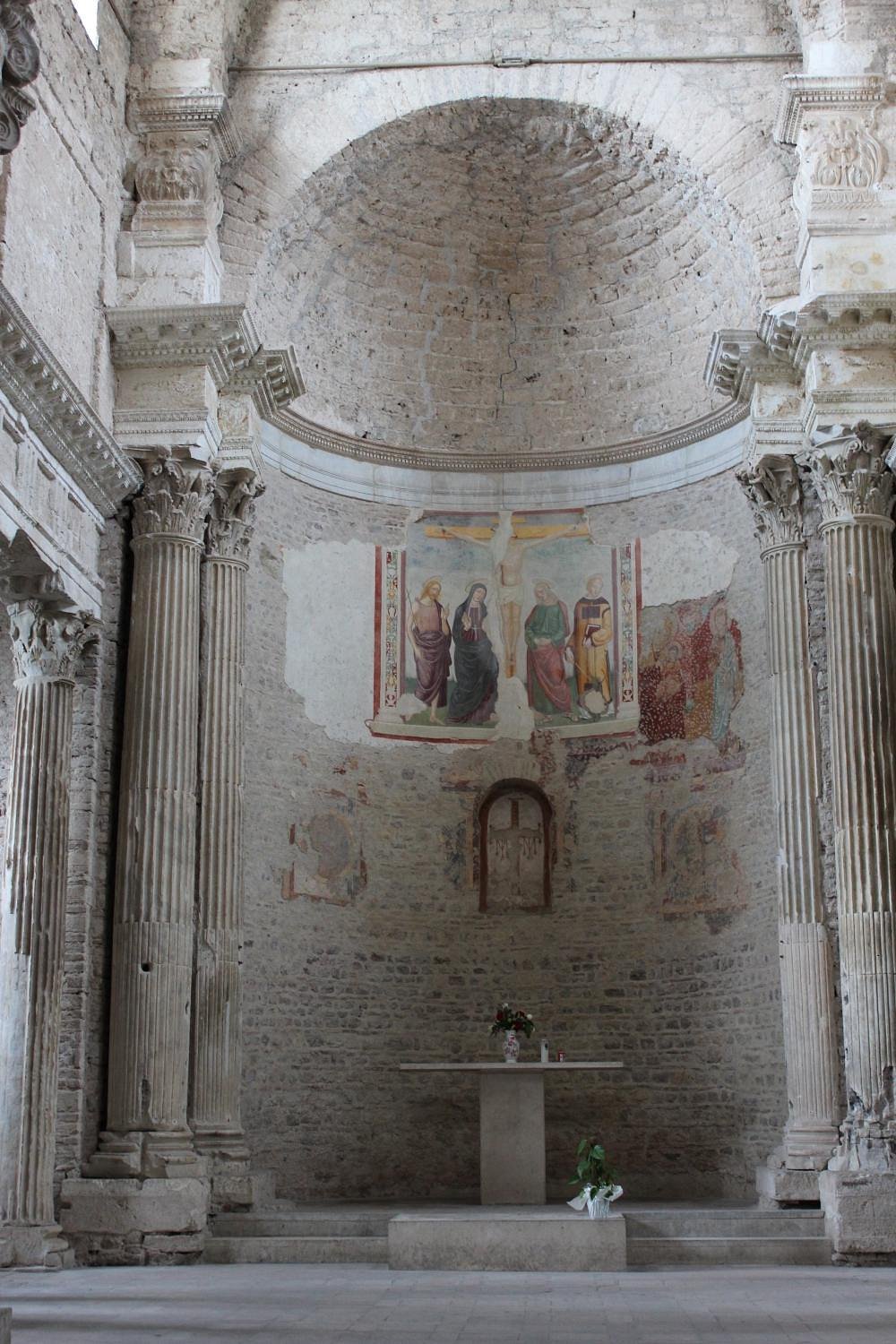 Frescoes in the Basilica of San Salvatore