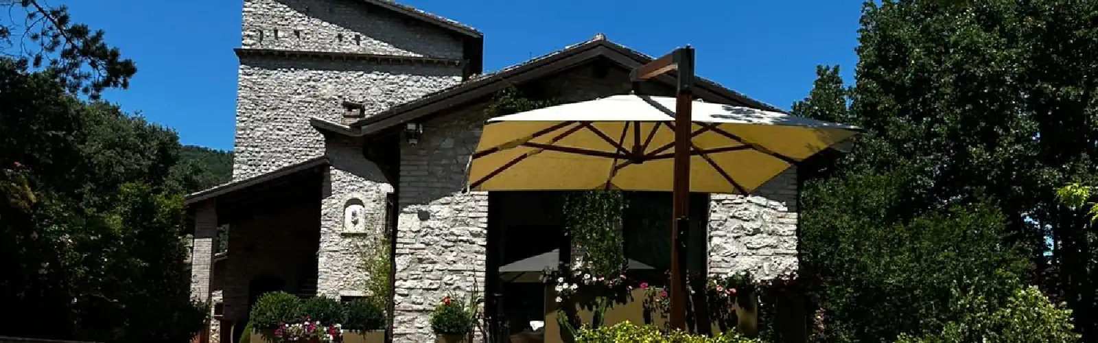 Breakfast setting at an Italian bed and breakfast
